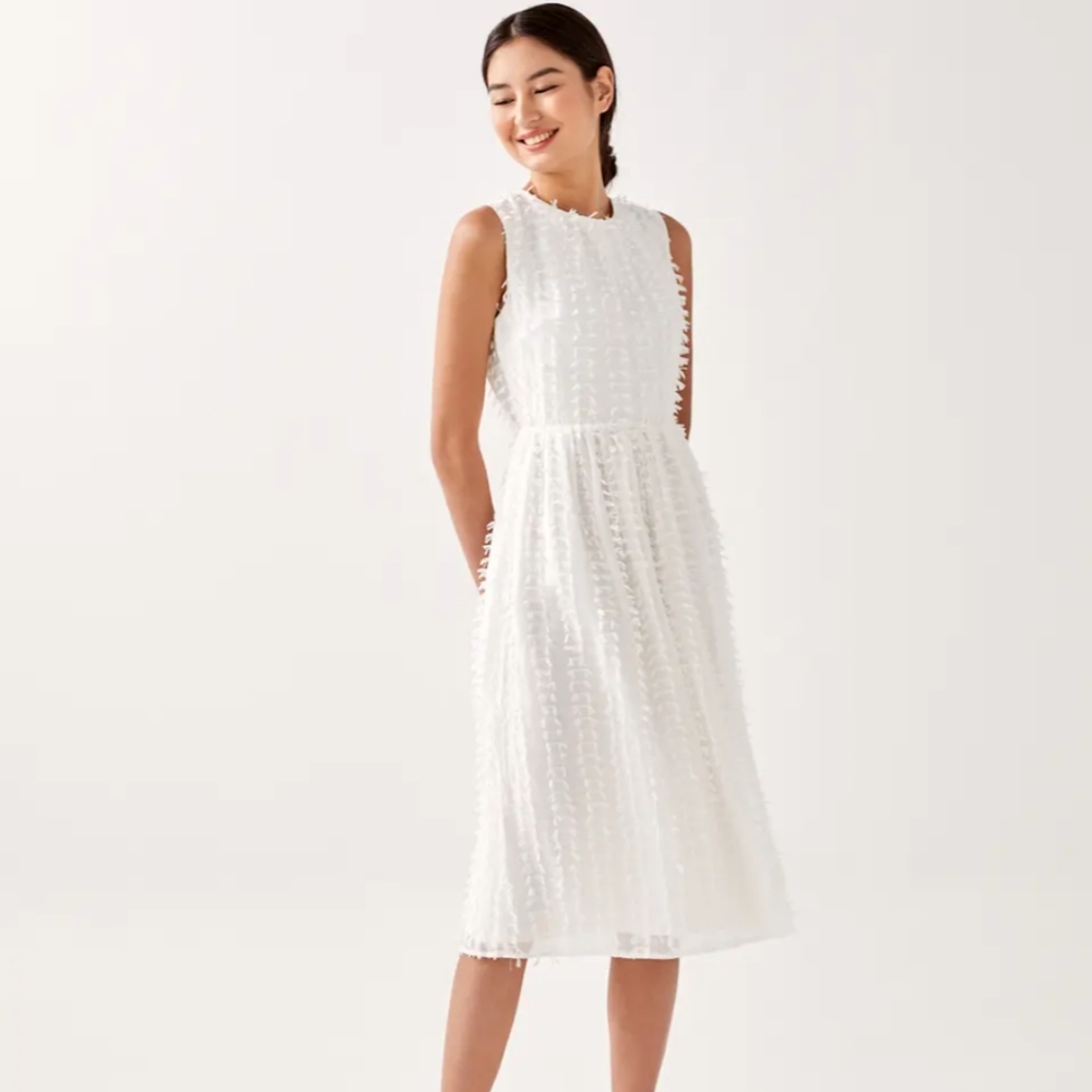 Cressy Textured Midi Dress